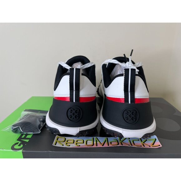 G/FORE G/18 WHITE SNOW ONYX GOLF SHOES MENS SIZES